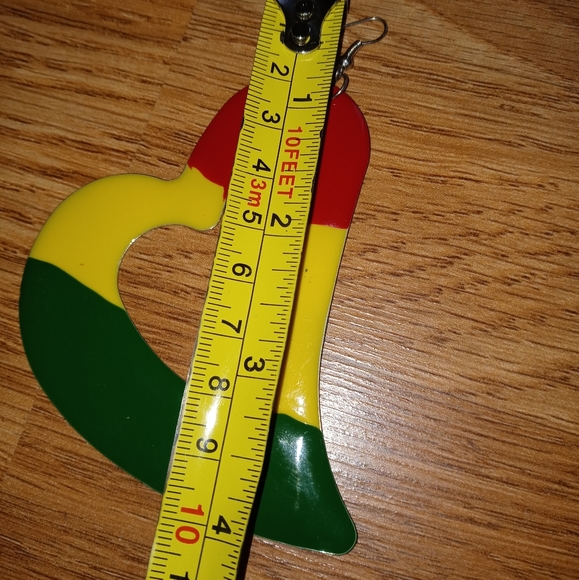 Heart Bangel Earrings - Picture 2 of 2